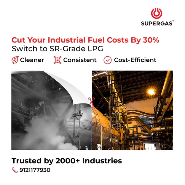 SUPERGAS Facebook ad: Smart fuel, Smart savings: SR-Grade LPG