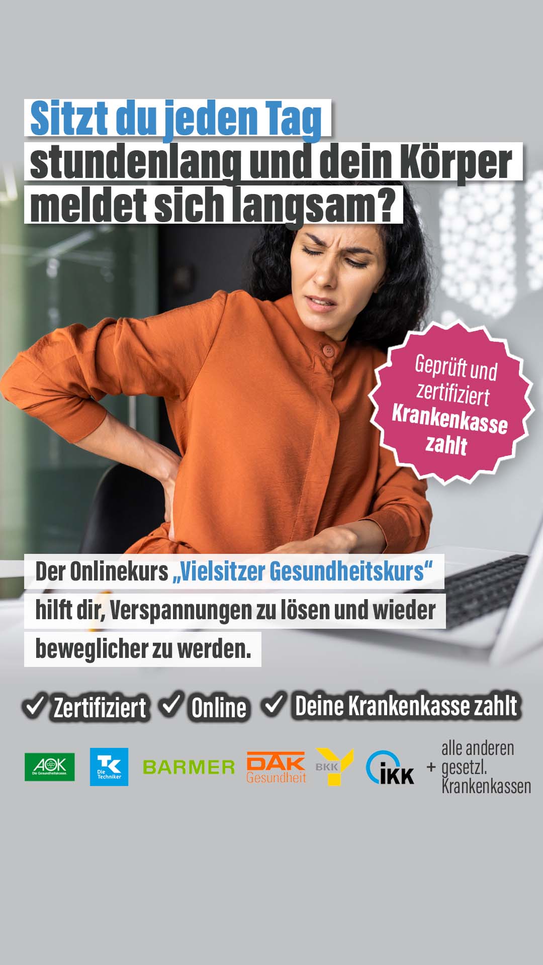 Gesundheitskurs.de Facebook ad