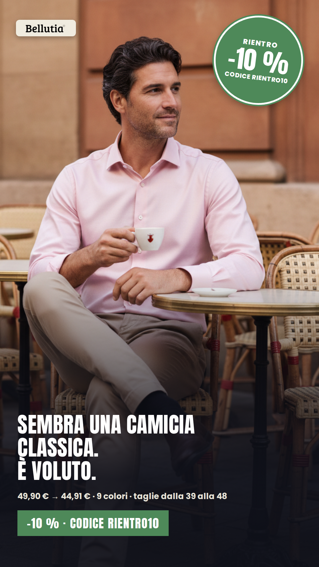 Bellutia Italia Facebook ad