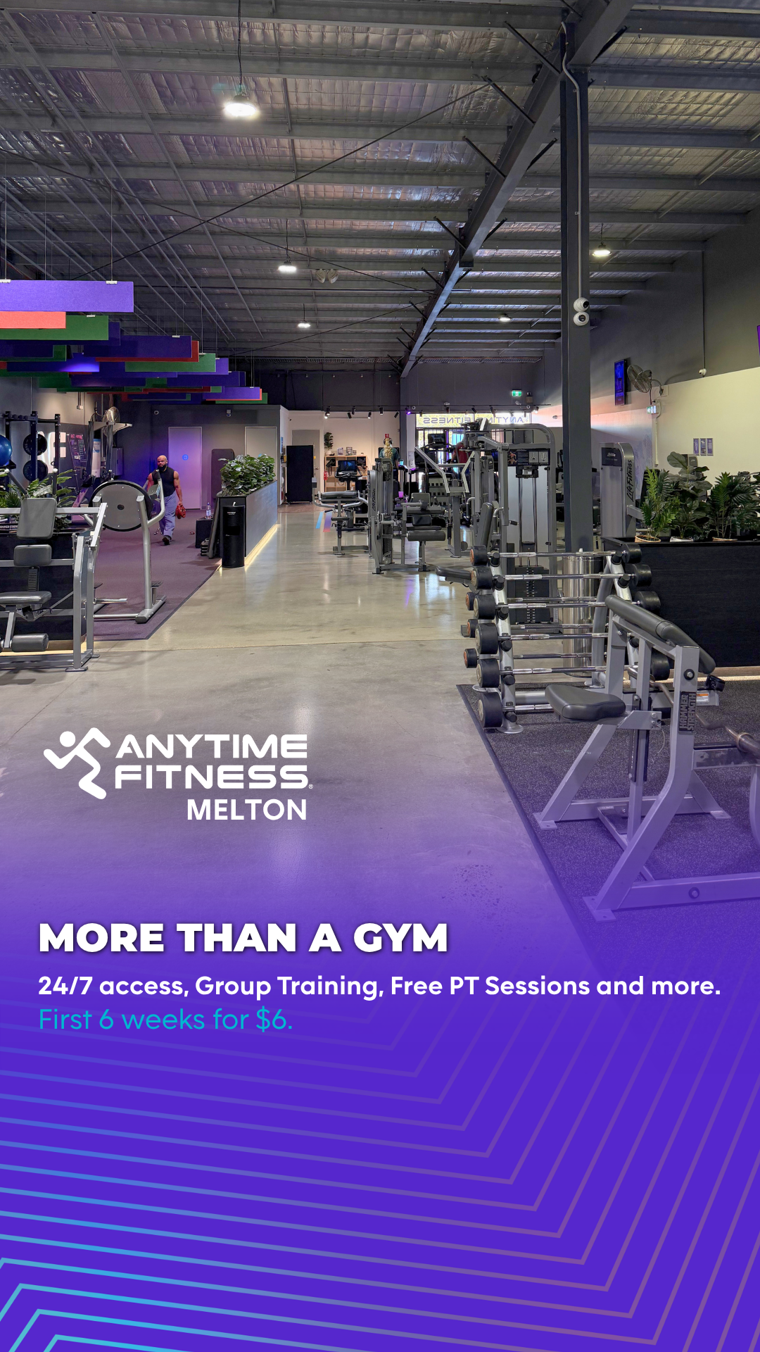 Anytime Fitness Facebook ad