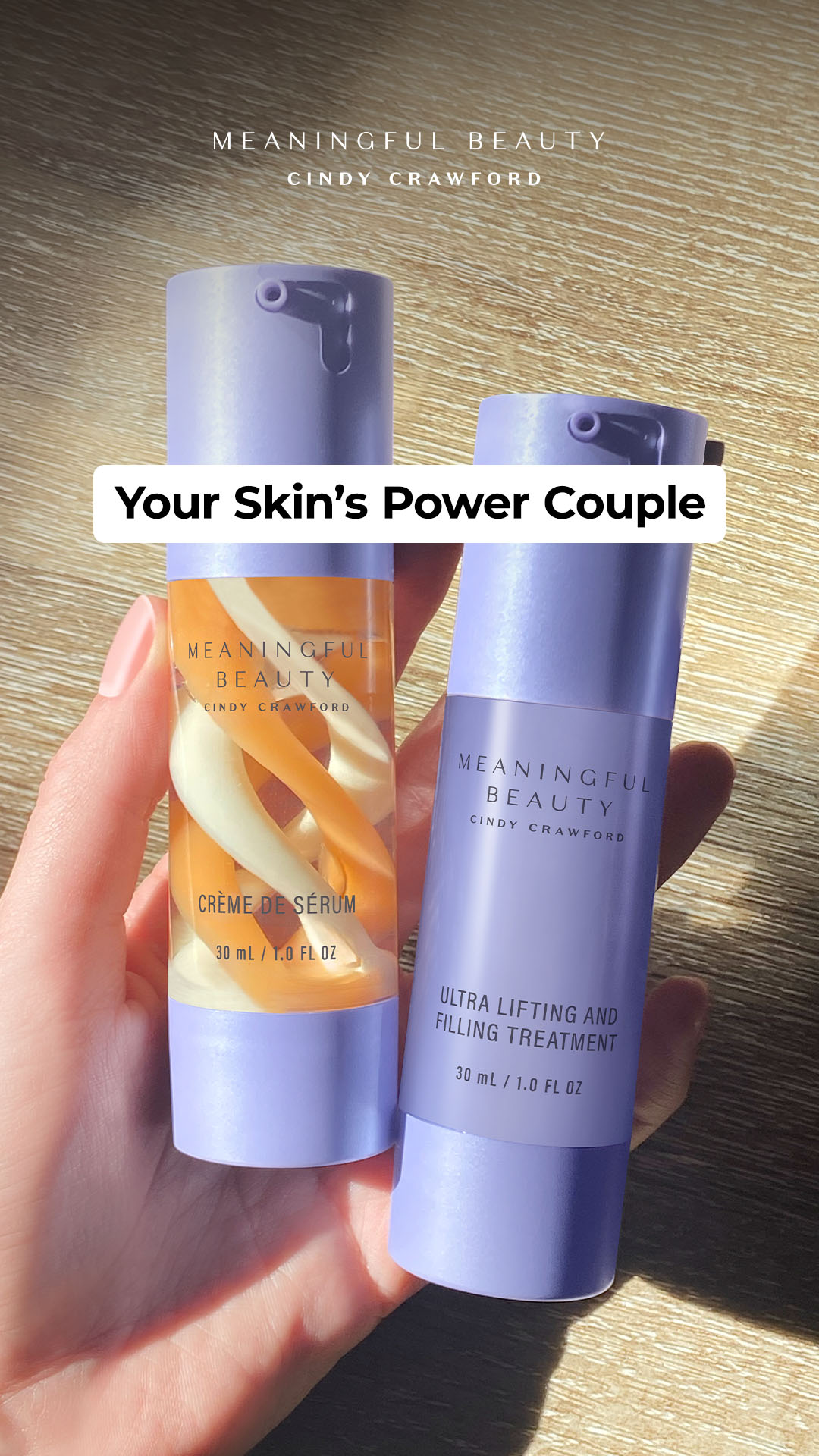 Meaningful Beauty Facebook ad