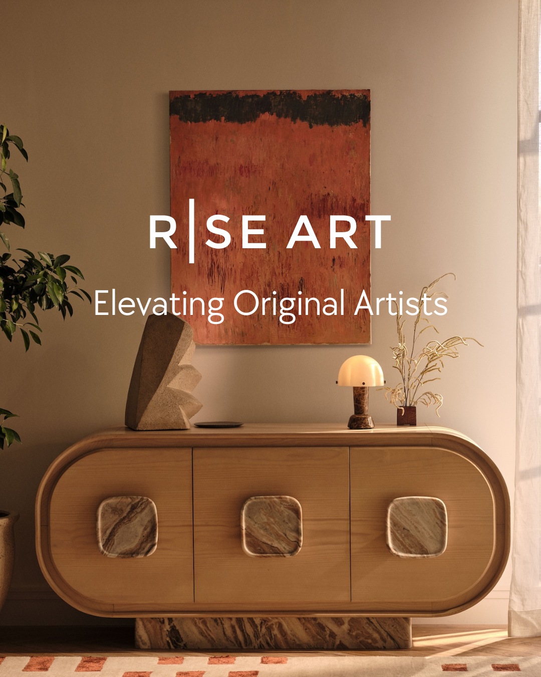 Rise Art Facebook ad
