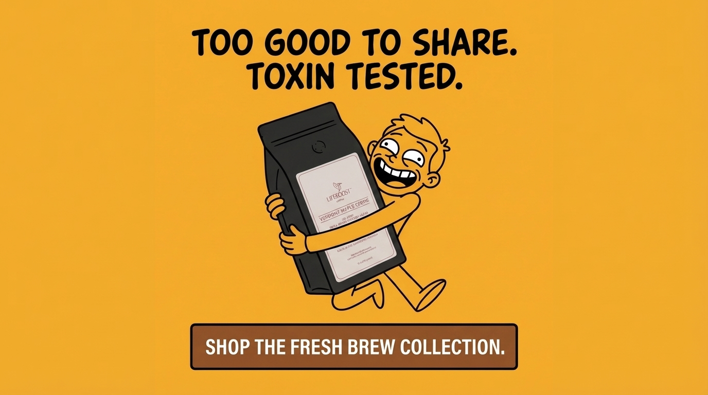 Lifeboost Coffee Facebook ad