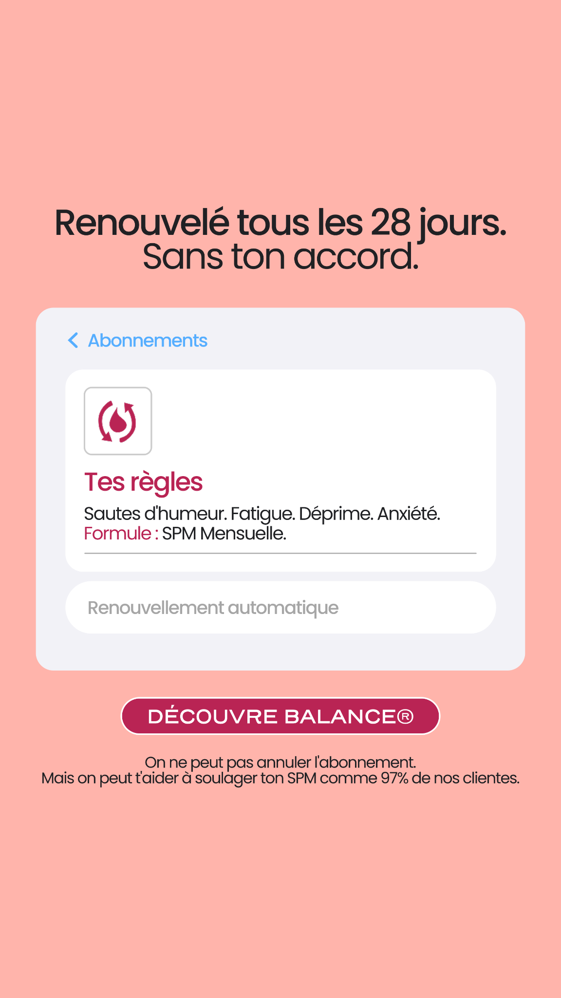 Circles Facebook ad