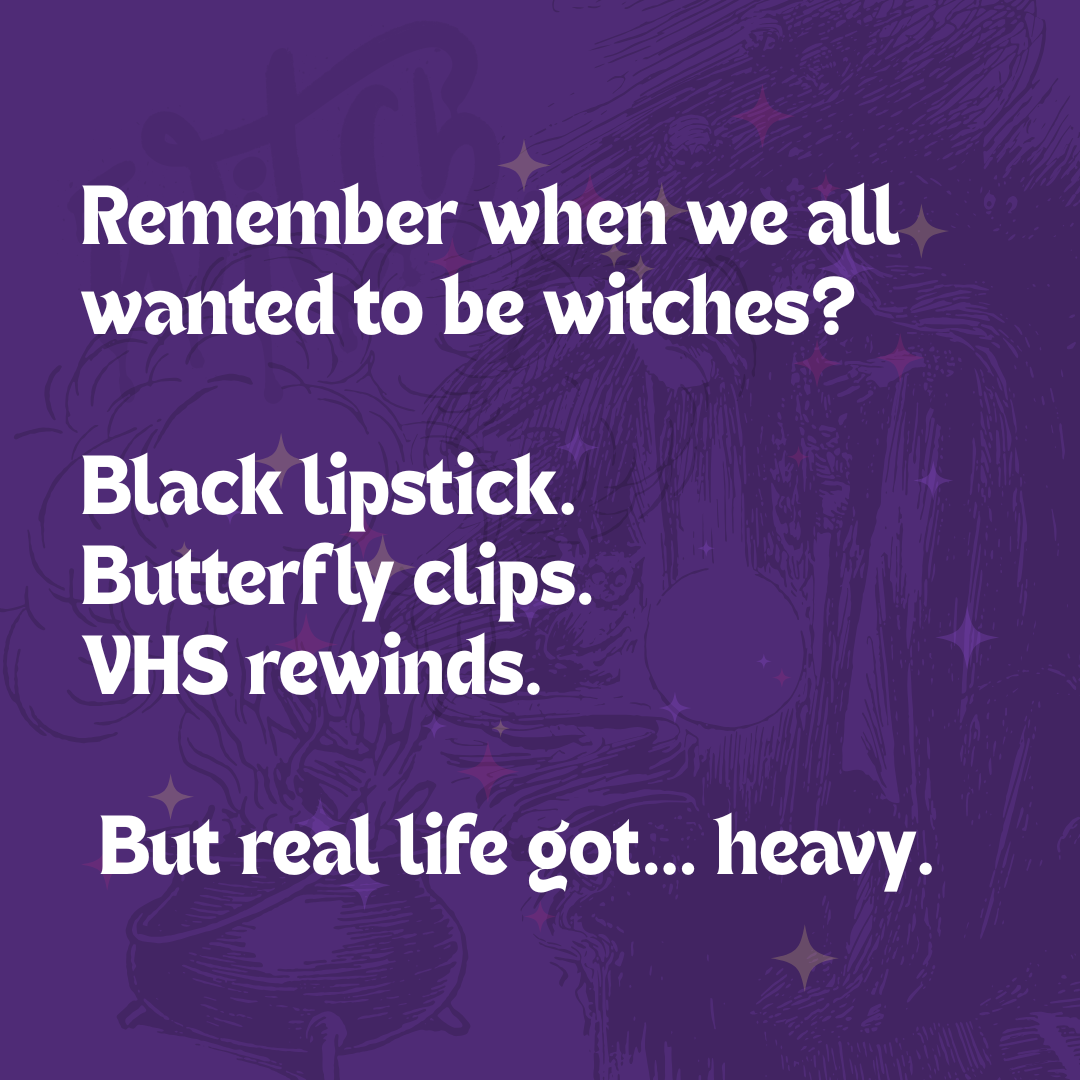 Sober Witch Life Facebook ad: We are the weirdos, mister.