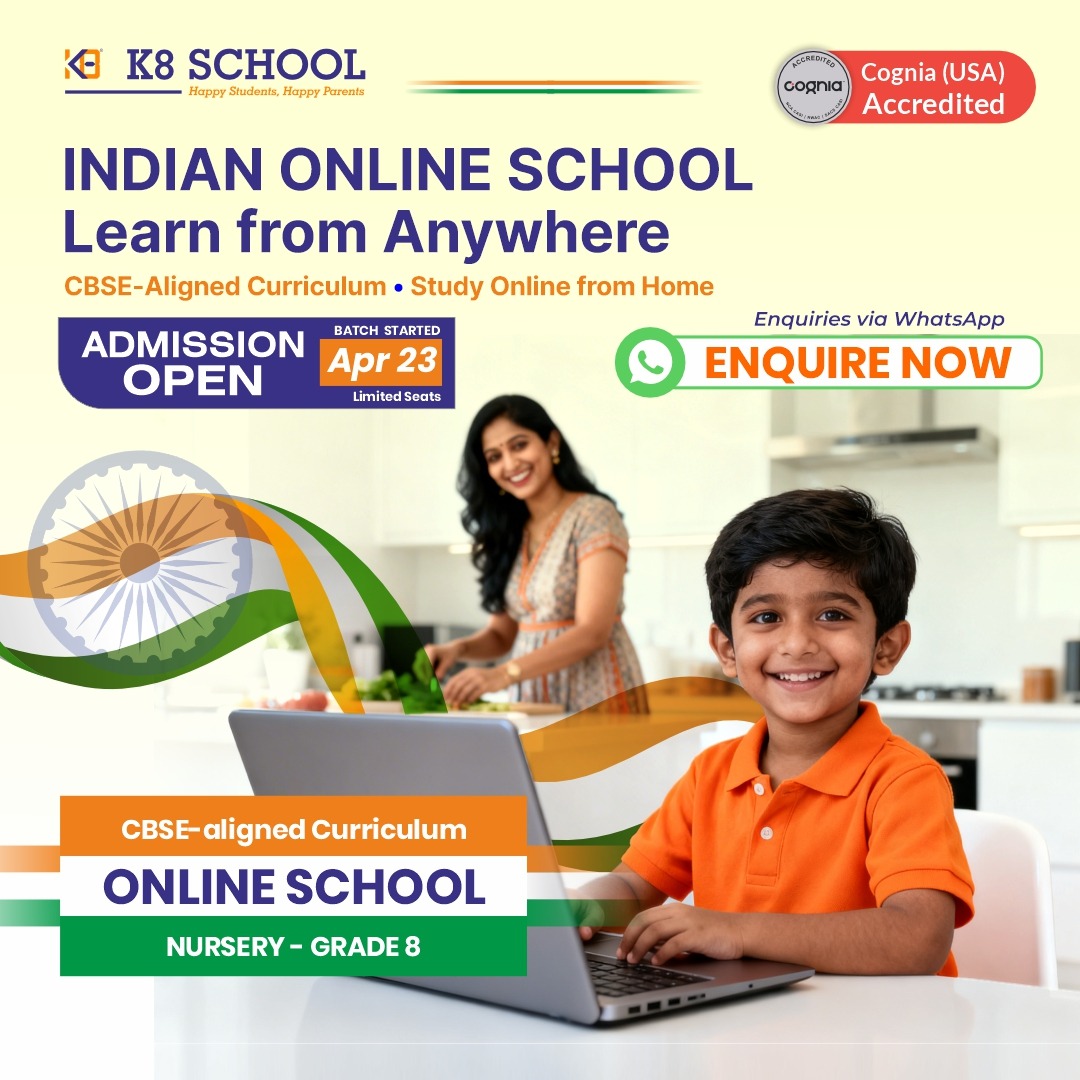 K8 School Facebook ad