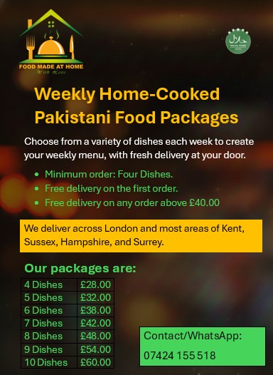 Food Made At Home Facebook ad