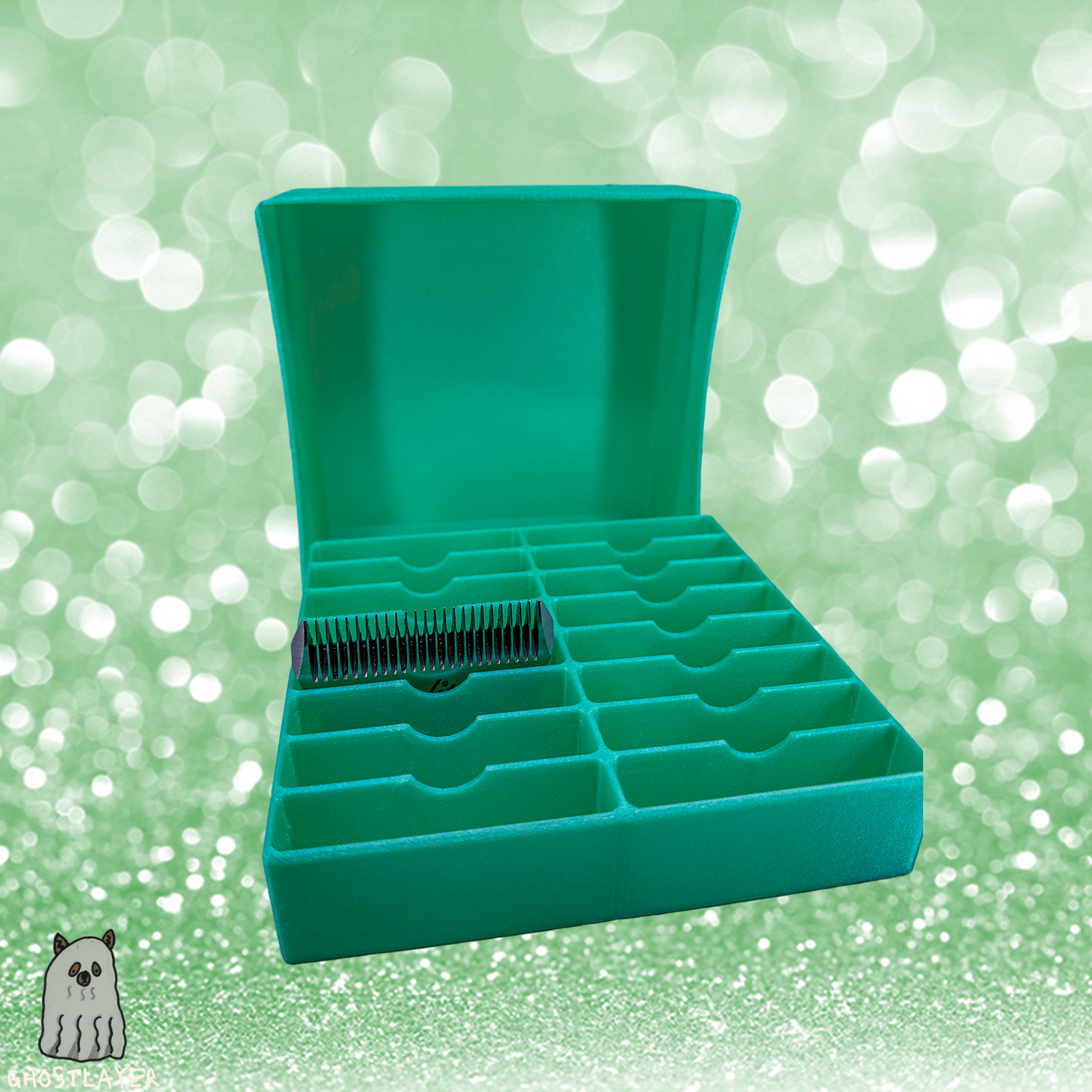 GhostLayer Grooming Organizers Facebook ad from Oct 15, 2025