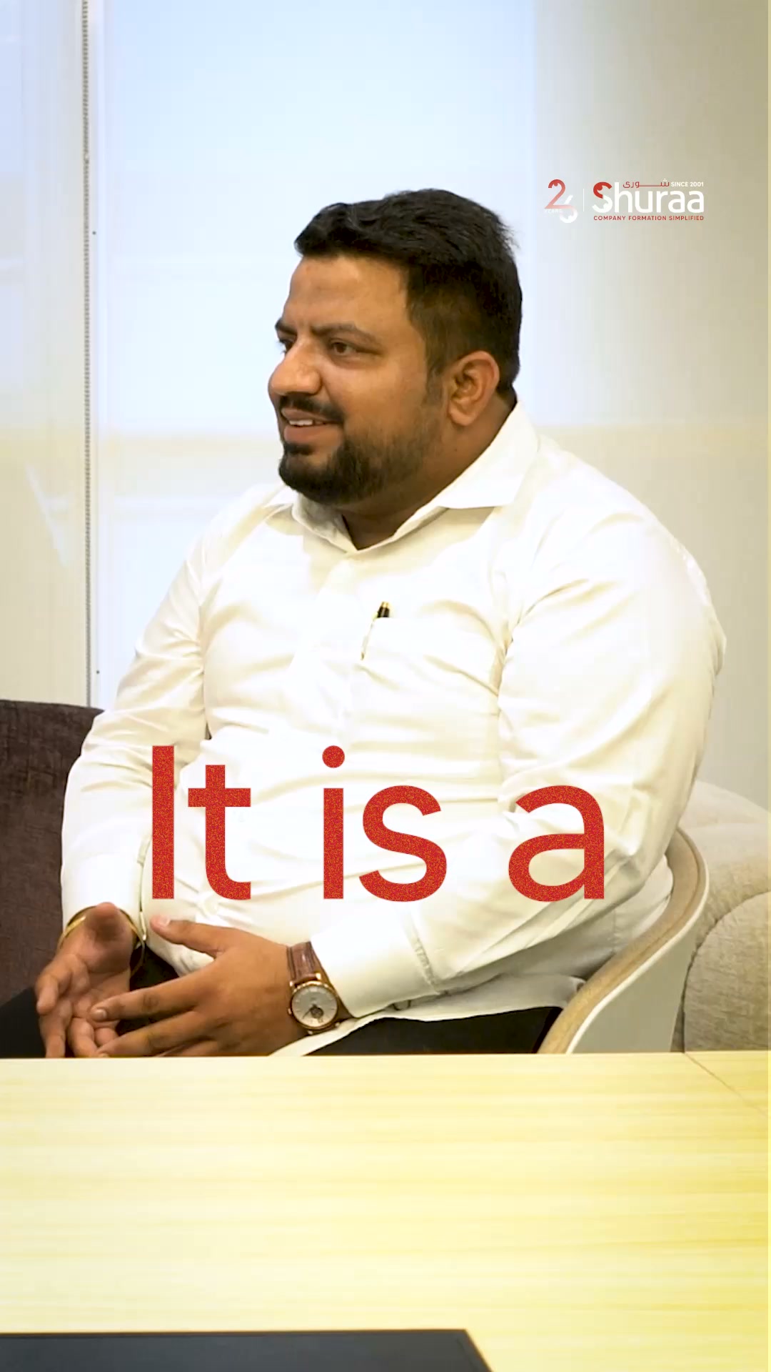 Shuraa Business Setup Facebook ad from Sep 8, 2026