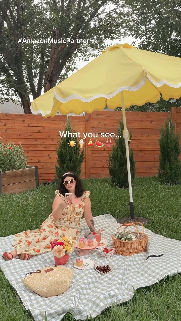 Amazon Music Facebook ad: While it may still be summer, escaping to…