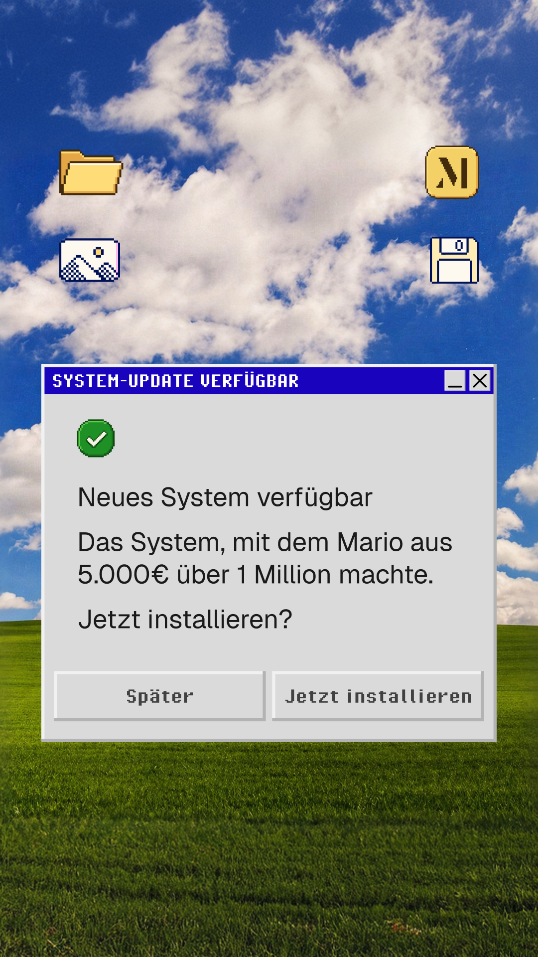 Mario Lüddemann Facebook ad
