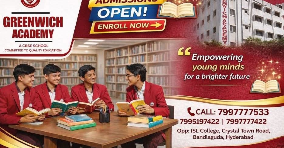 Greenwich Academy-The school Facebook ad: A CBSE Affiliated School