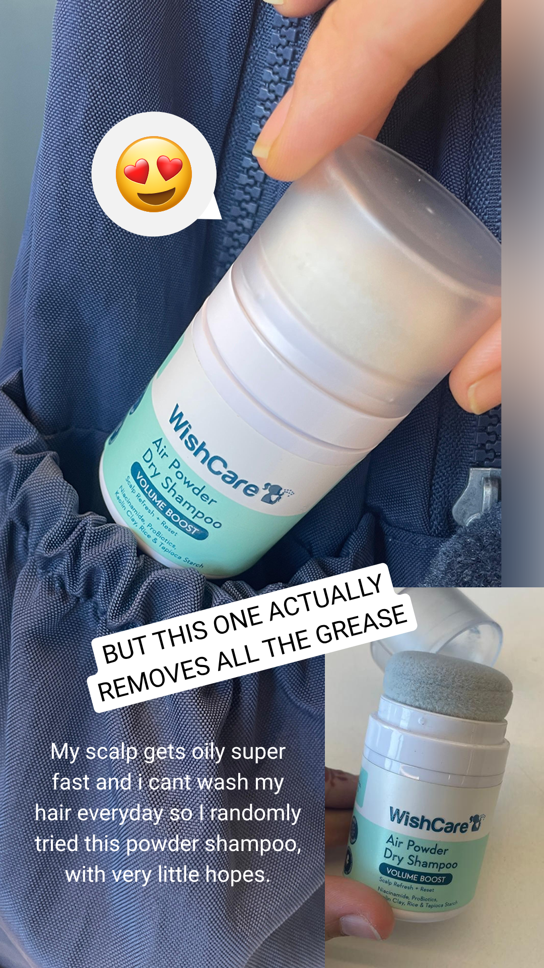 Skincare By Sejal Facebook ad: My mid-week oily hair saviour!