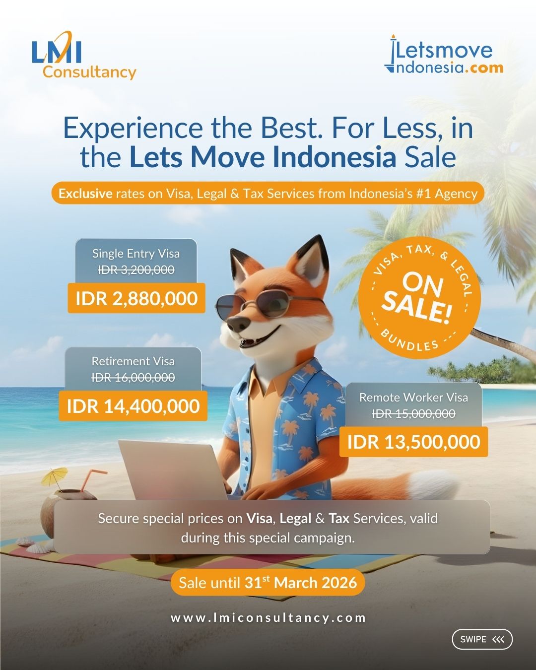 LMI Consultancy Indonesia Facebook ad: LMI Consultancy is your trusted partner for individuals…