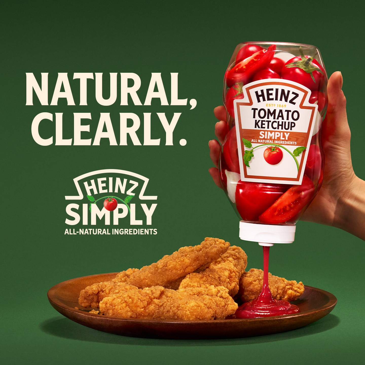 Heinz Facebook ad: Heinz Simply Ketchup