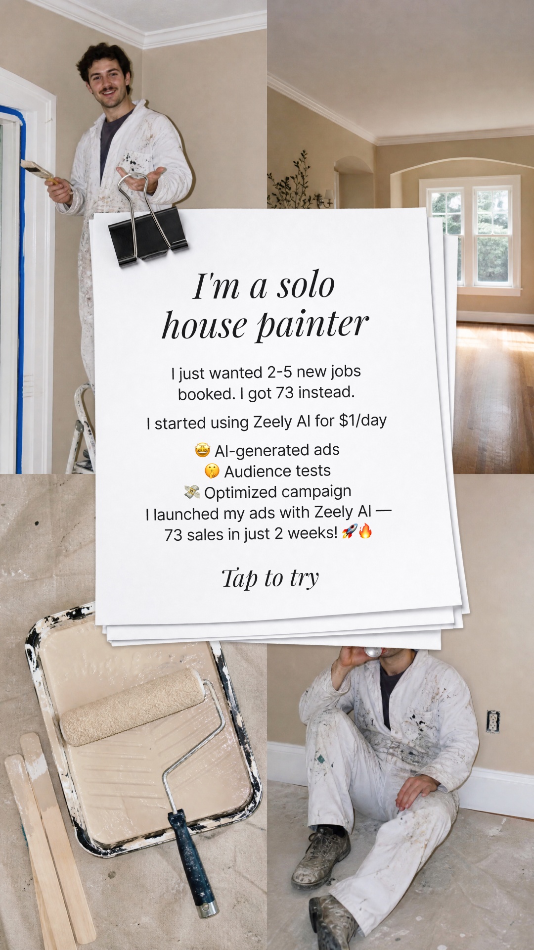 Jason Jay Miller Facebook ad: I create top-selling ads with AI