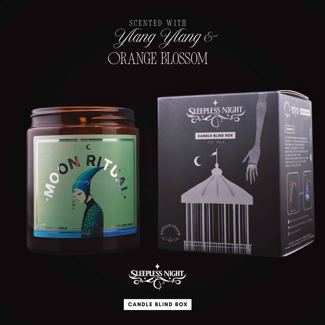Apollo Ipsum Candle Co Facebook ad