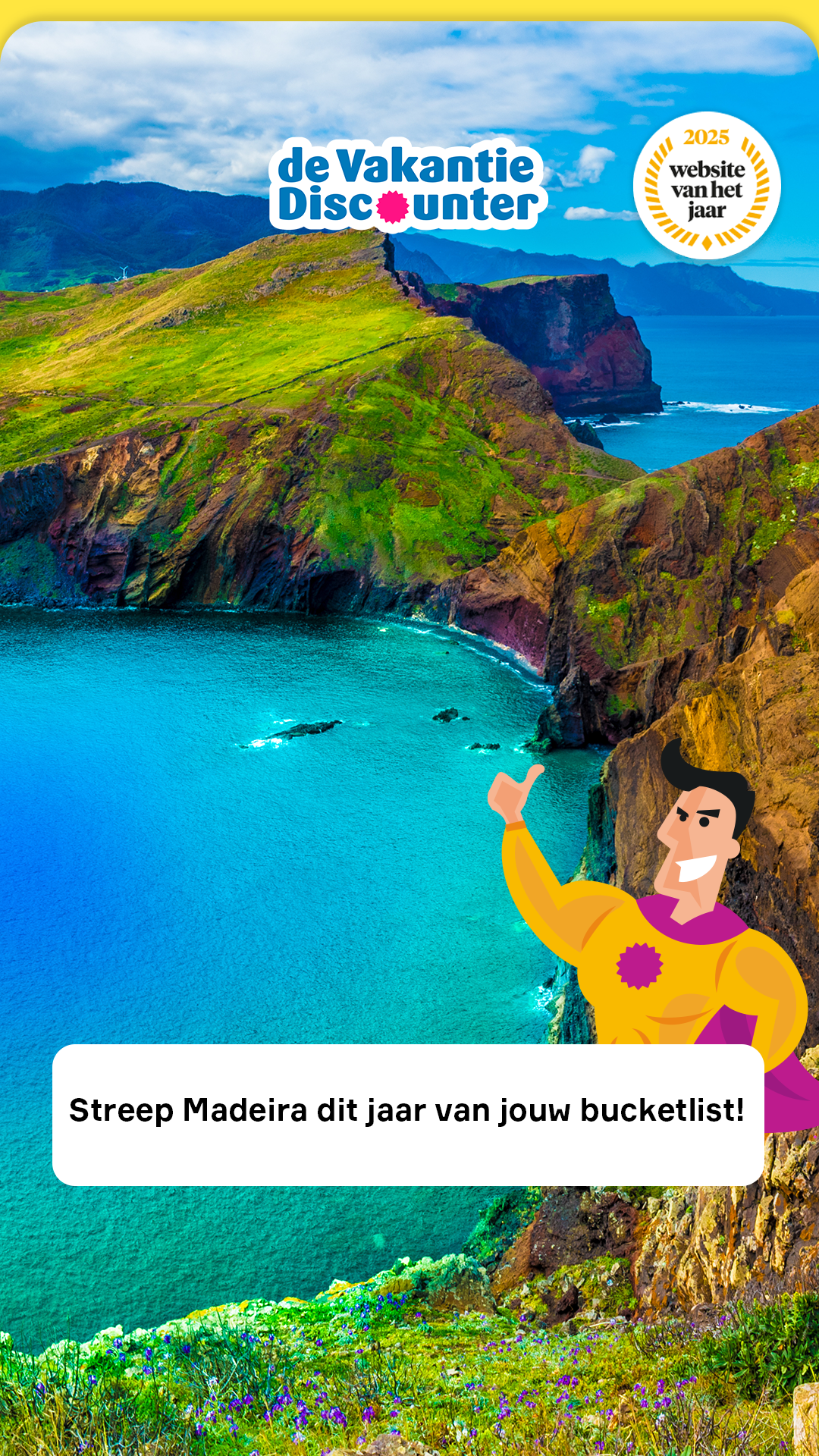 de VakantieDiscounter Facebook ad