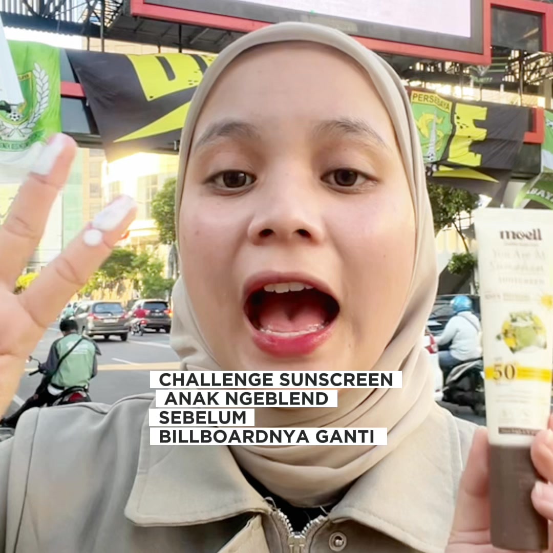 Moell.id Facebook ad: Sunscreen Favorit Anak Artis Nihh! Wajib Coba