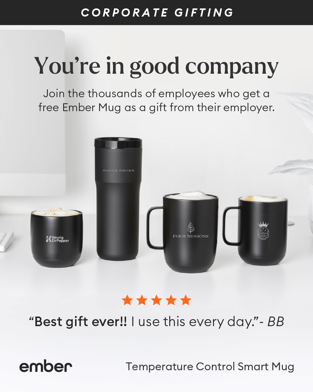Ember Facebook ad