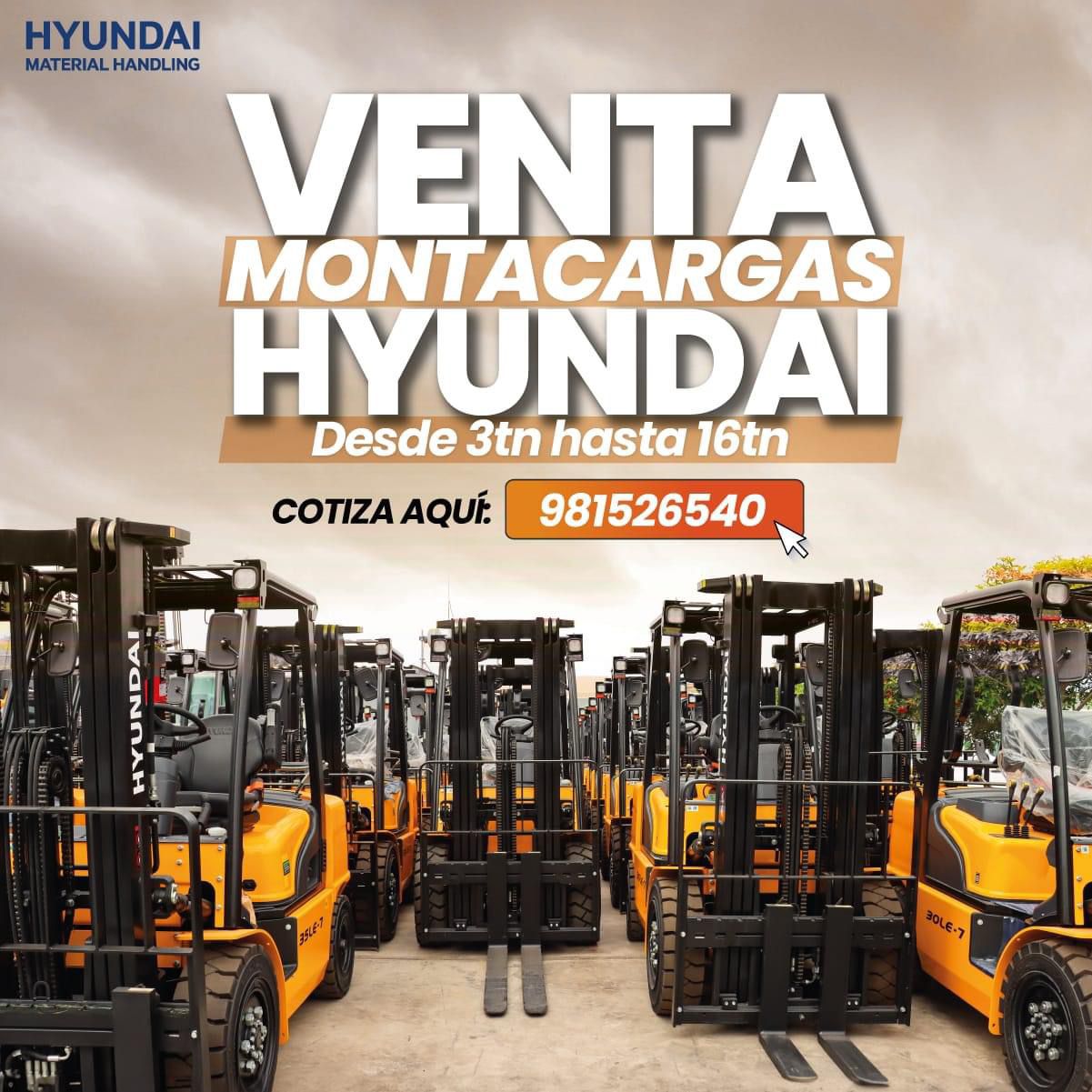 Montacargas y Apiladores IMP Facebook ad: PROMOCIÓN HYUNDAI