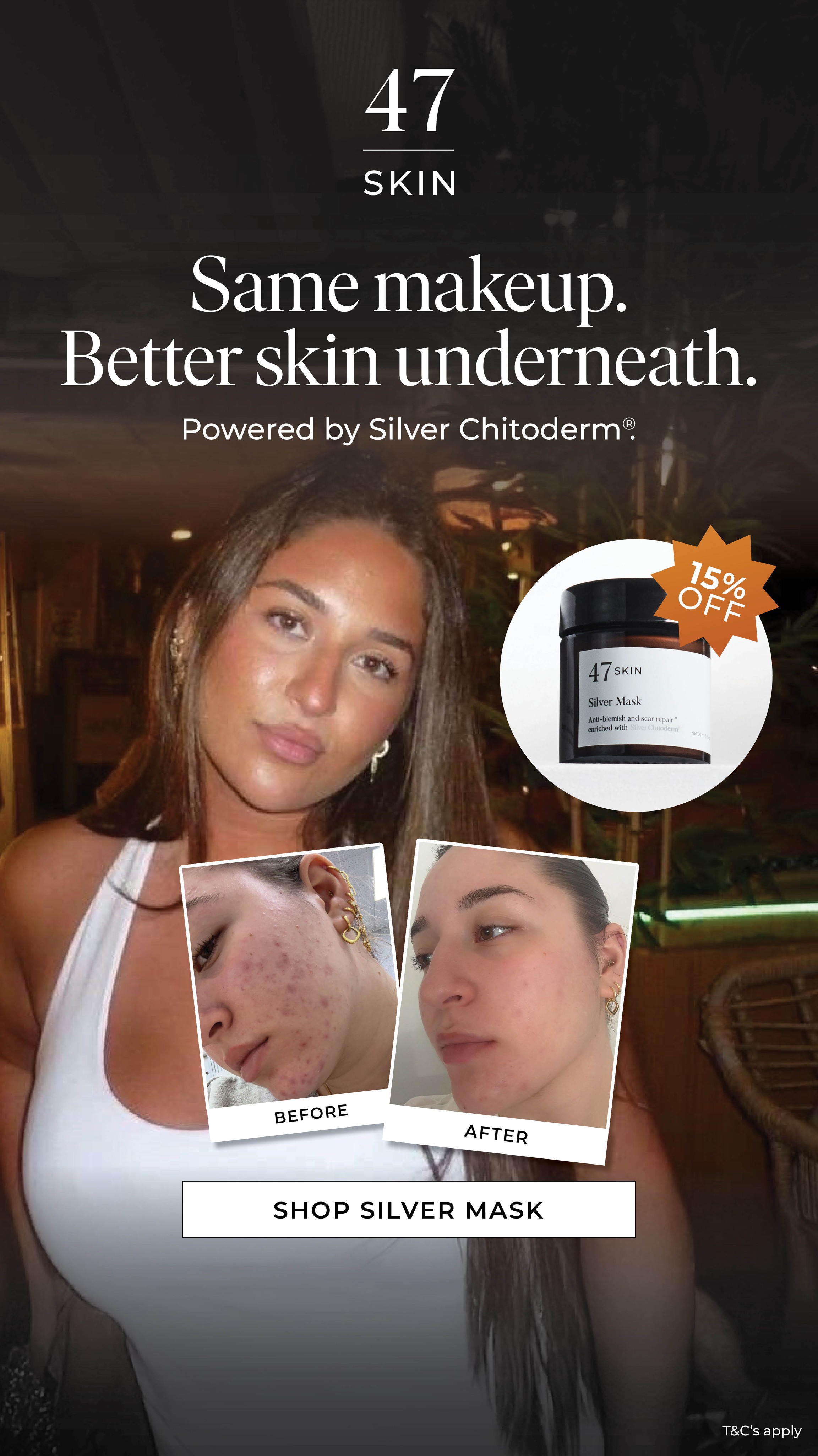 47Skin Facebook ad