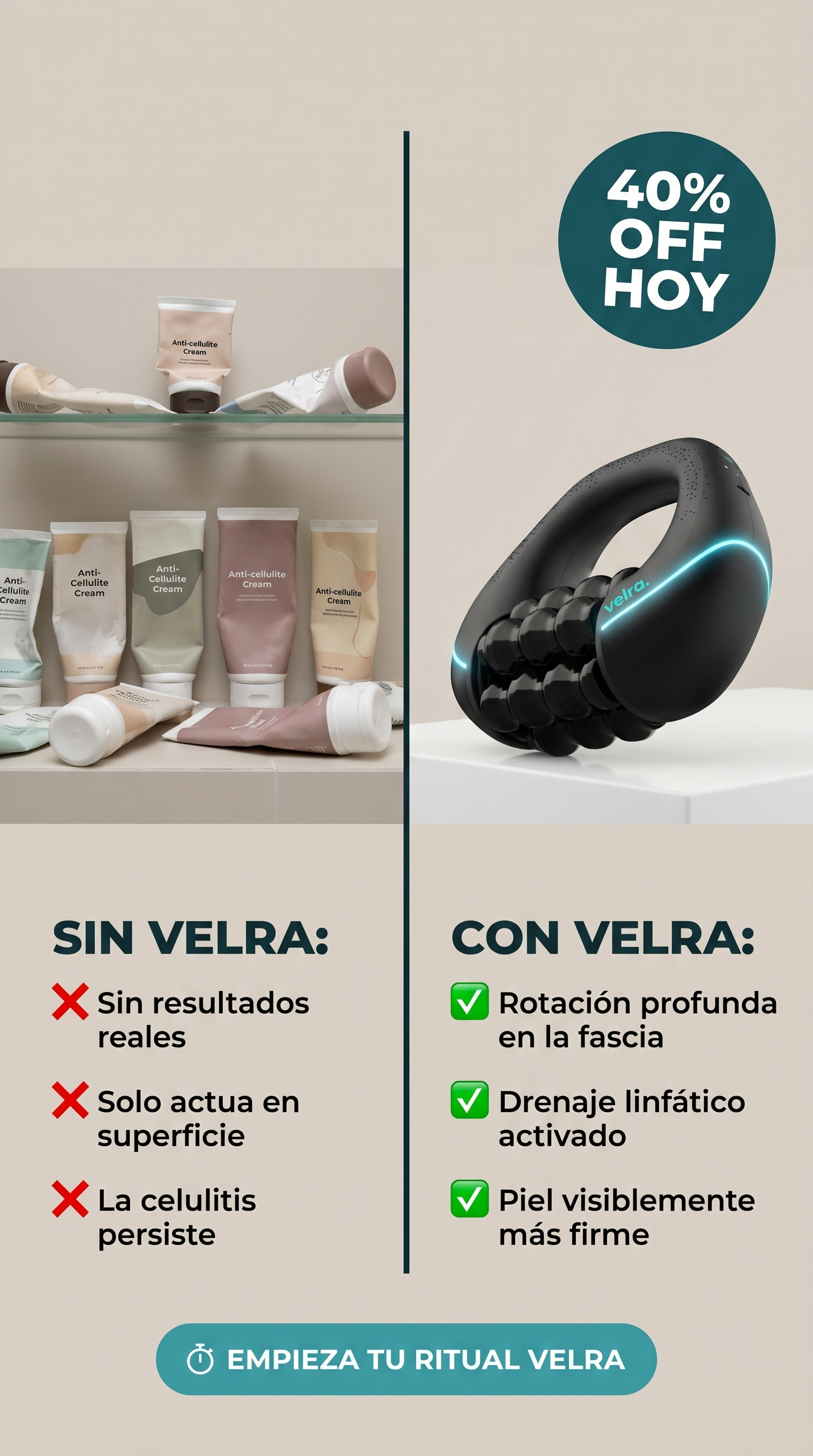 Velra Facebook ad
