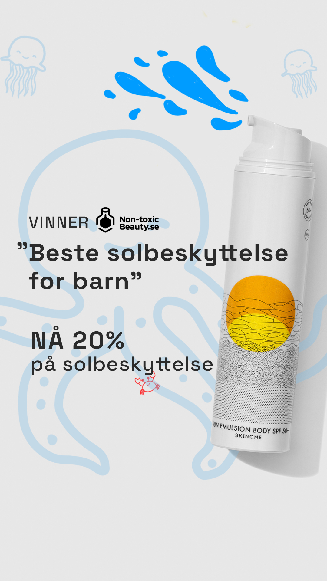 Skinome Facebook ad