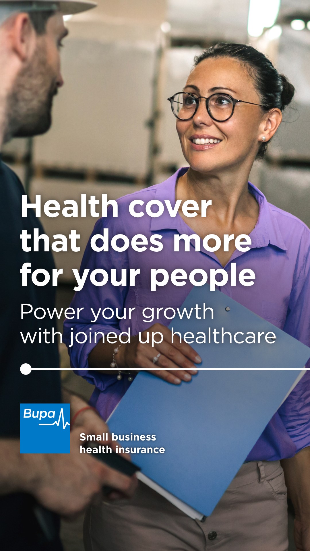 Bupa UK Facebook ad