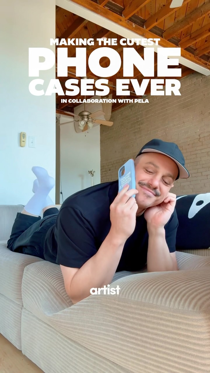 Pela Case Facebook ad: It’s official. My first ever phone case launch…