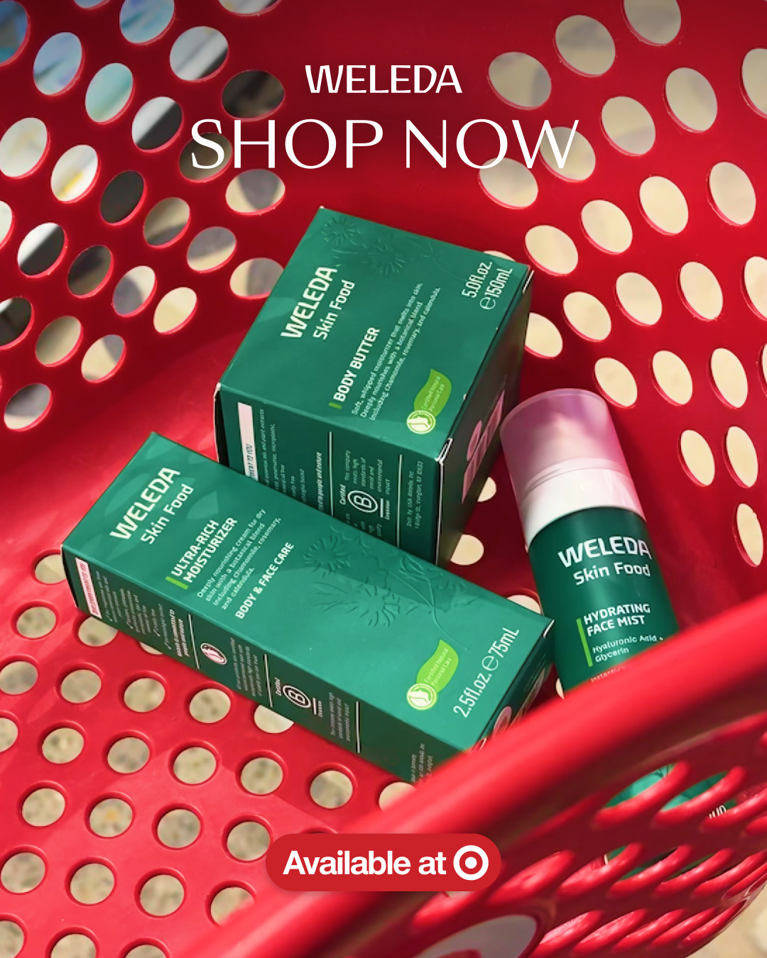 Weleda Facebook ad