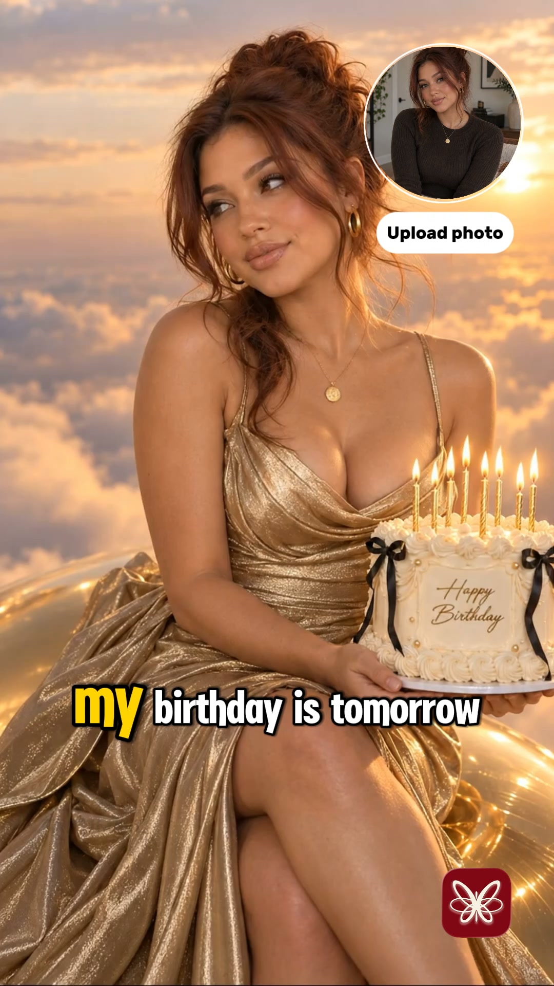 Genius Prompt AI Facebook ad: Make your birthday unforgettable!