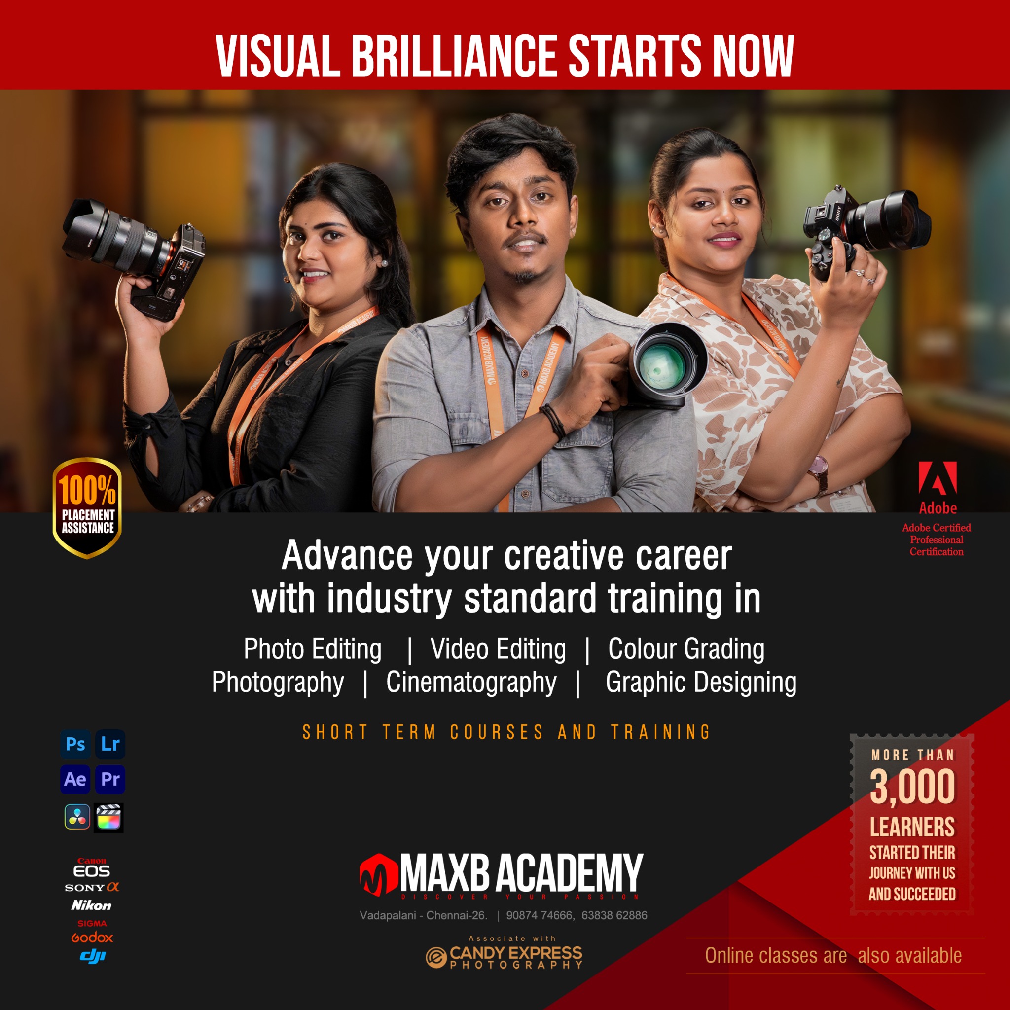 Max B Academy Facebook ad
