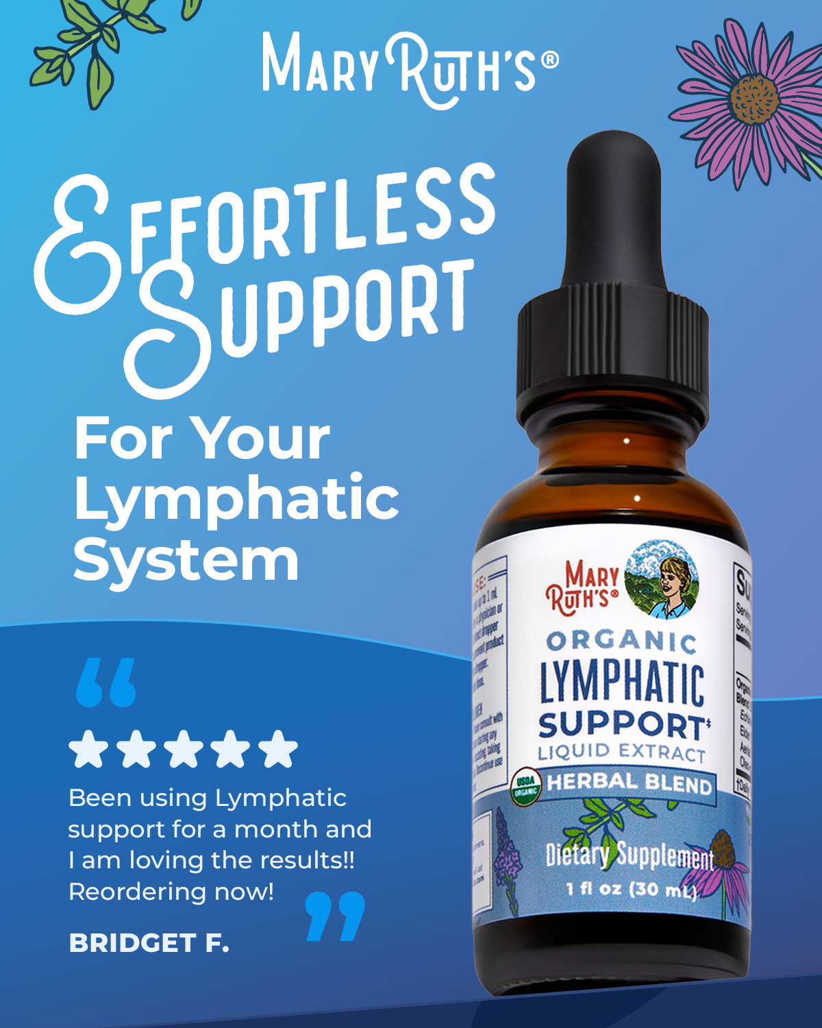 MaryRuth's Facebook ad