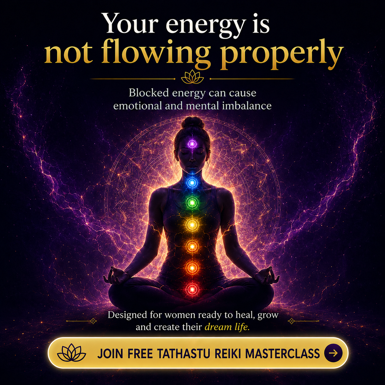 Swetha Anand Facebook ad: FREE Tathastu Masterclass