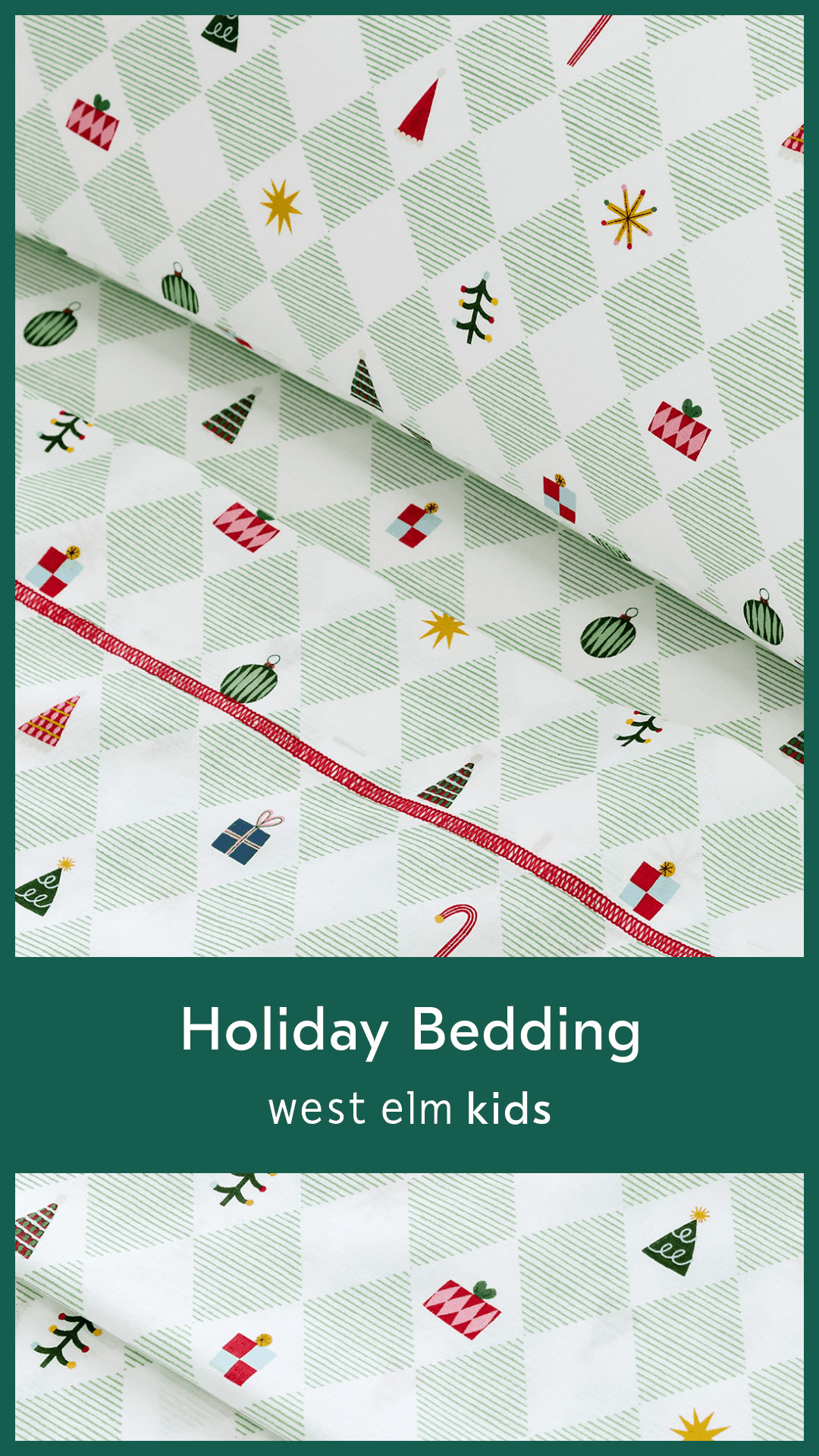 West Elm Kids Facebook ad: The Holiday Bed