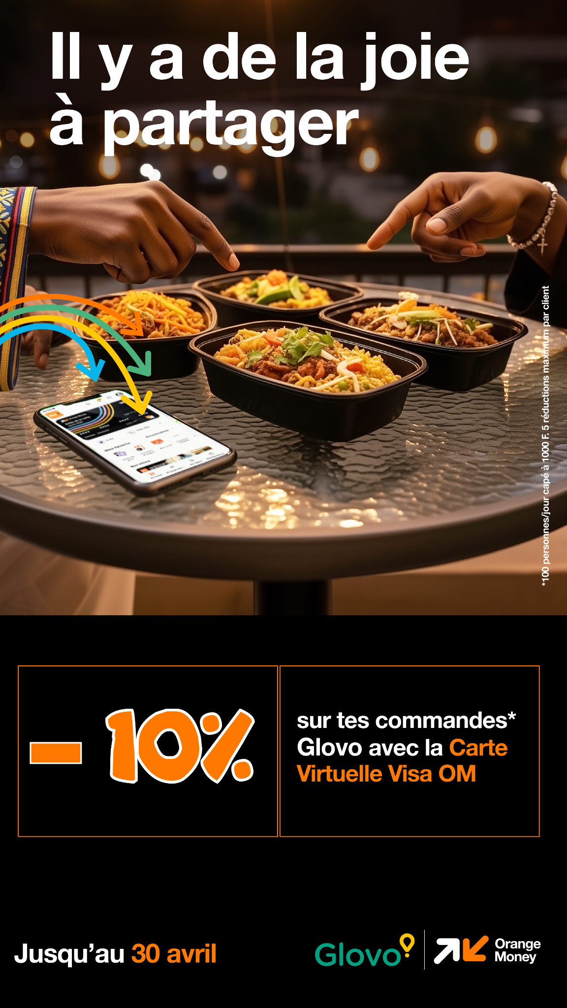Orange Facebook ad from Apr 10, 2026