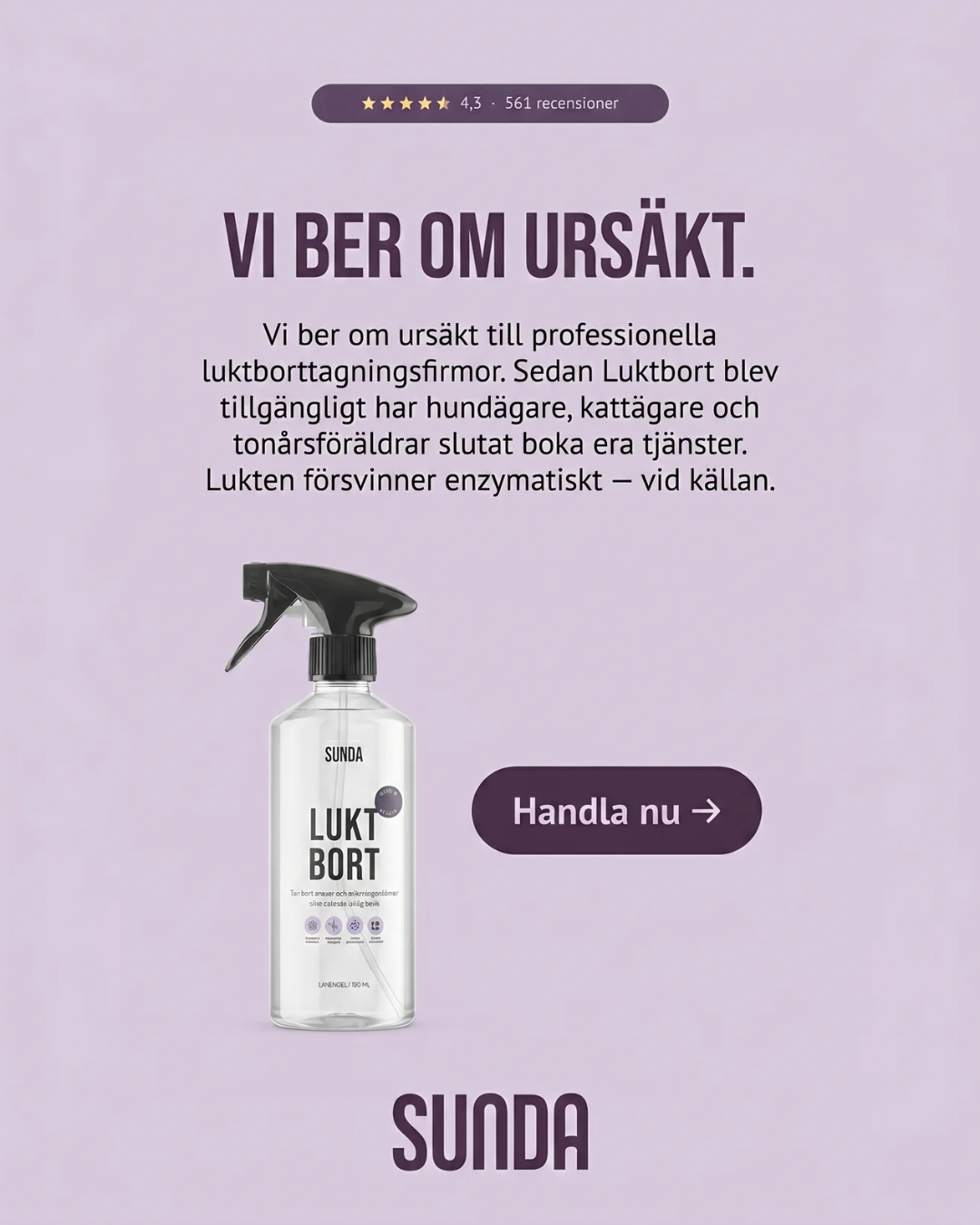 Sunda Facebook ad