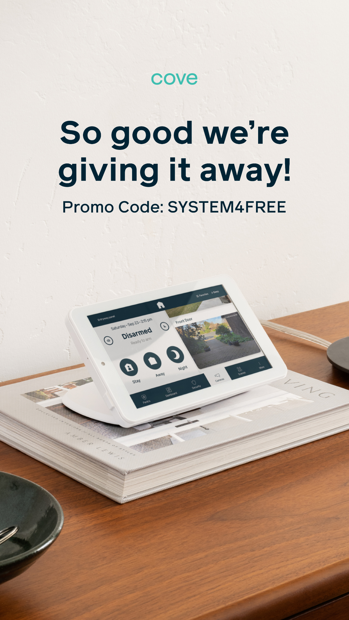 Cove Facebook ad