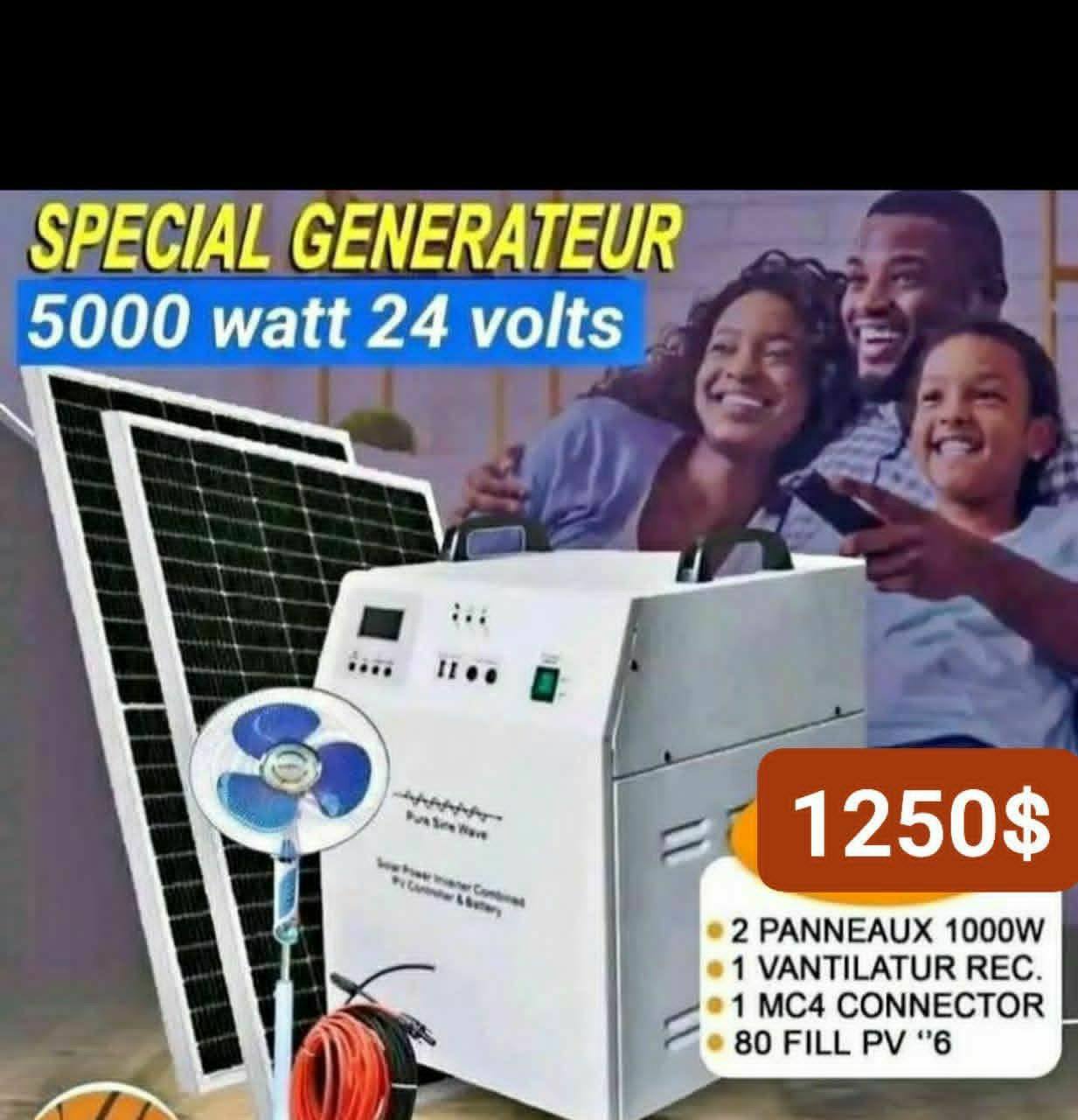 Union Électronique Facebook ad: Special kit solaire complet disponible tlf 56034762