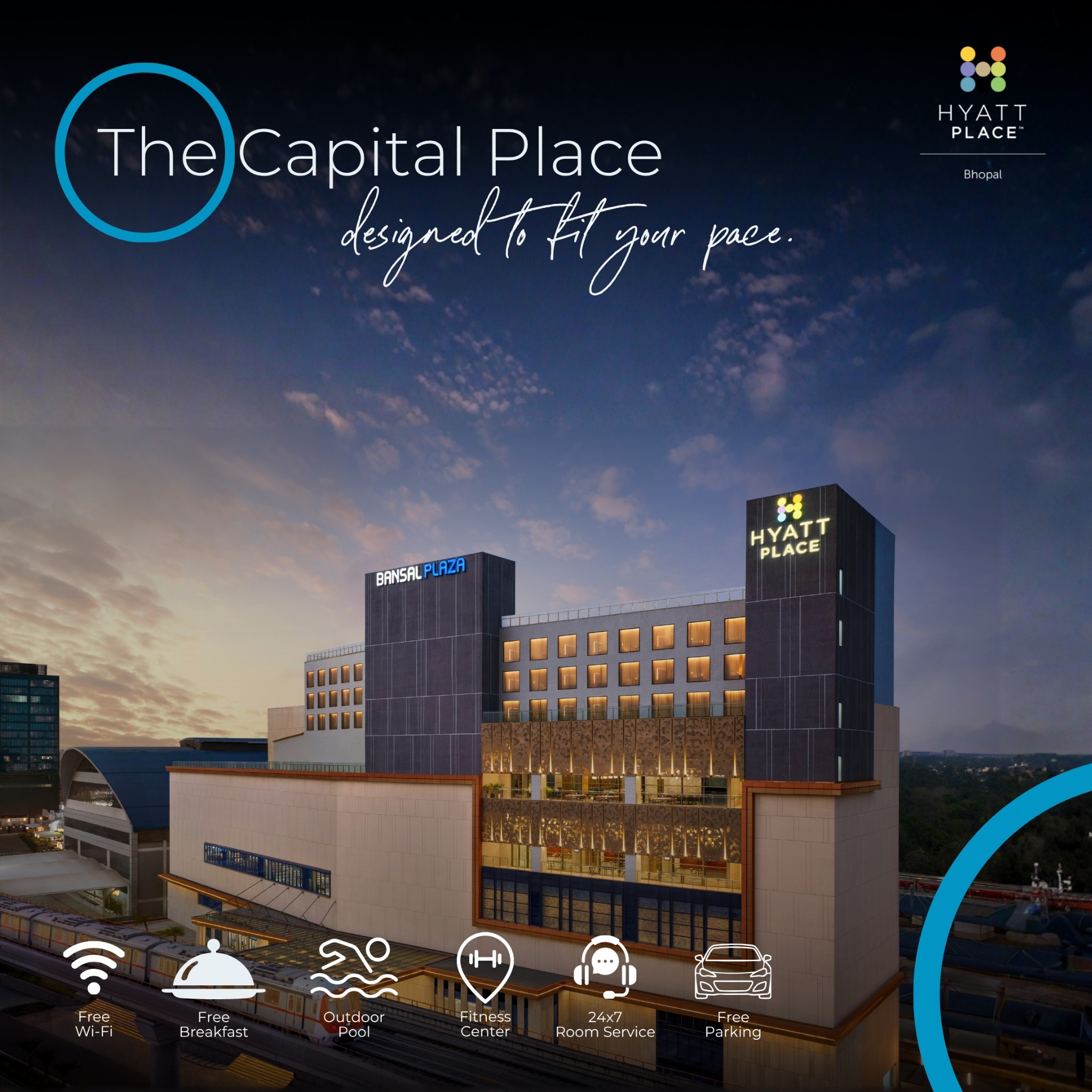 Hyatt Place Bhopal Facebook ad
