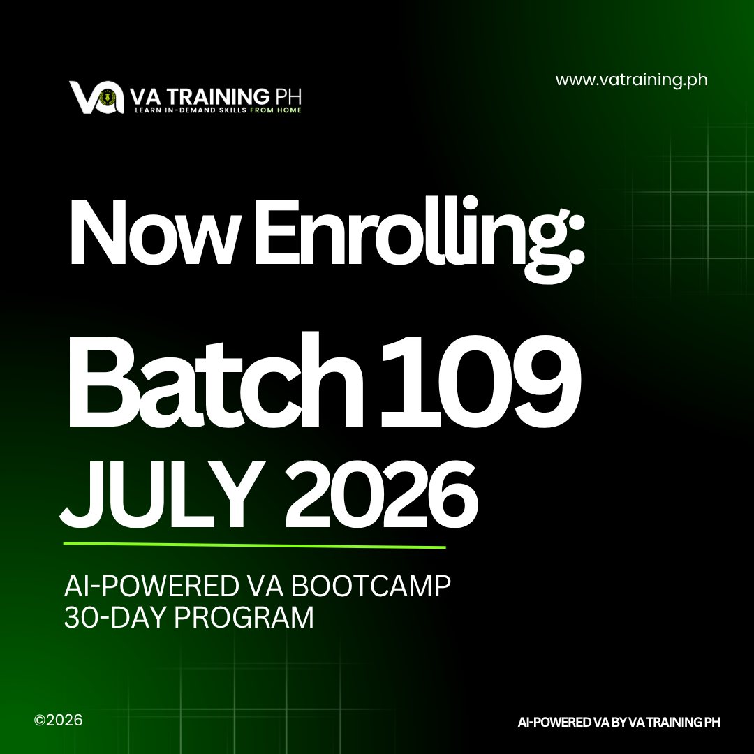 VA Training PH Facebook ad