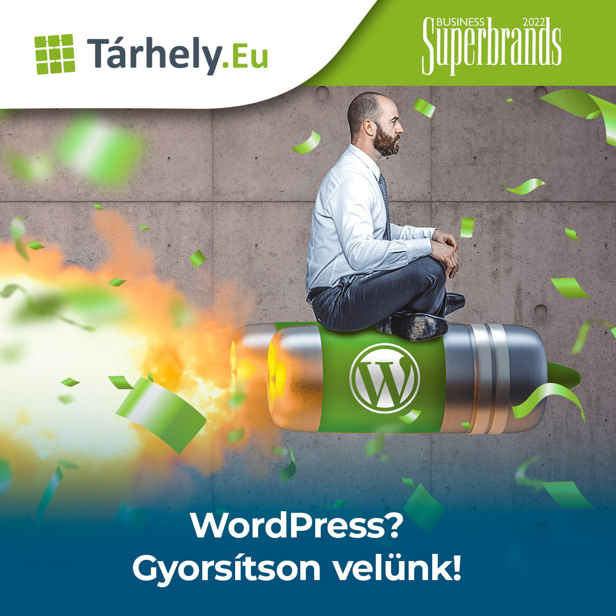 Tárhely.Eu Kft. Facebook ad: Gyorsabb WordPress & Woo?