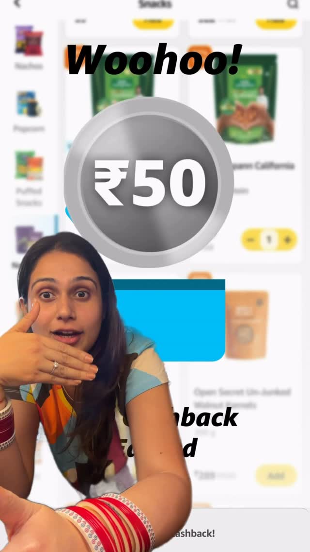 Amazon India Facebook ad: Sasti grocery only from @amazondotin amazon now