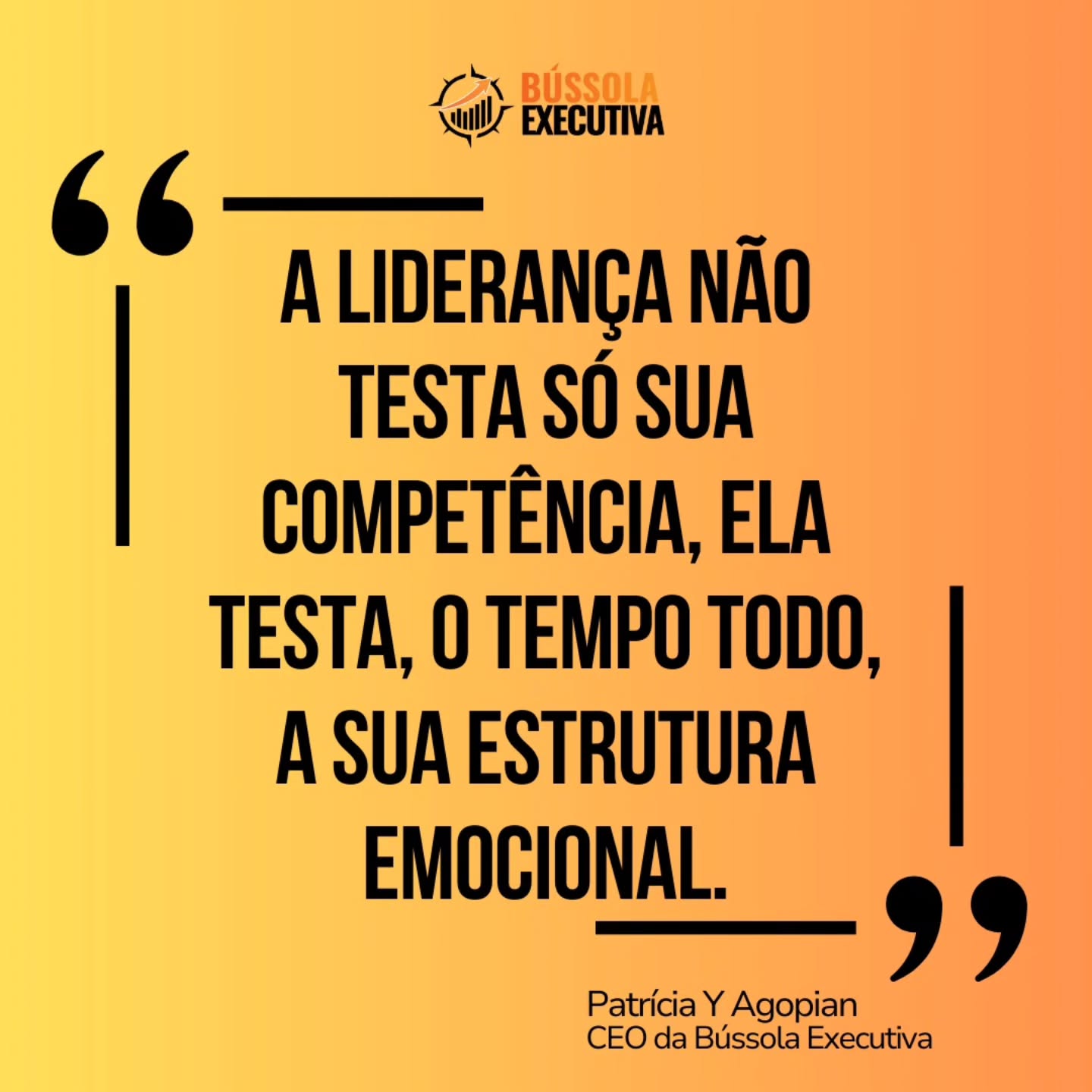 Patricia Y Agopian Facebook ad: Na Bússola Executiva, a Inteligência Emocional Corporativa…