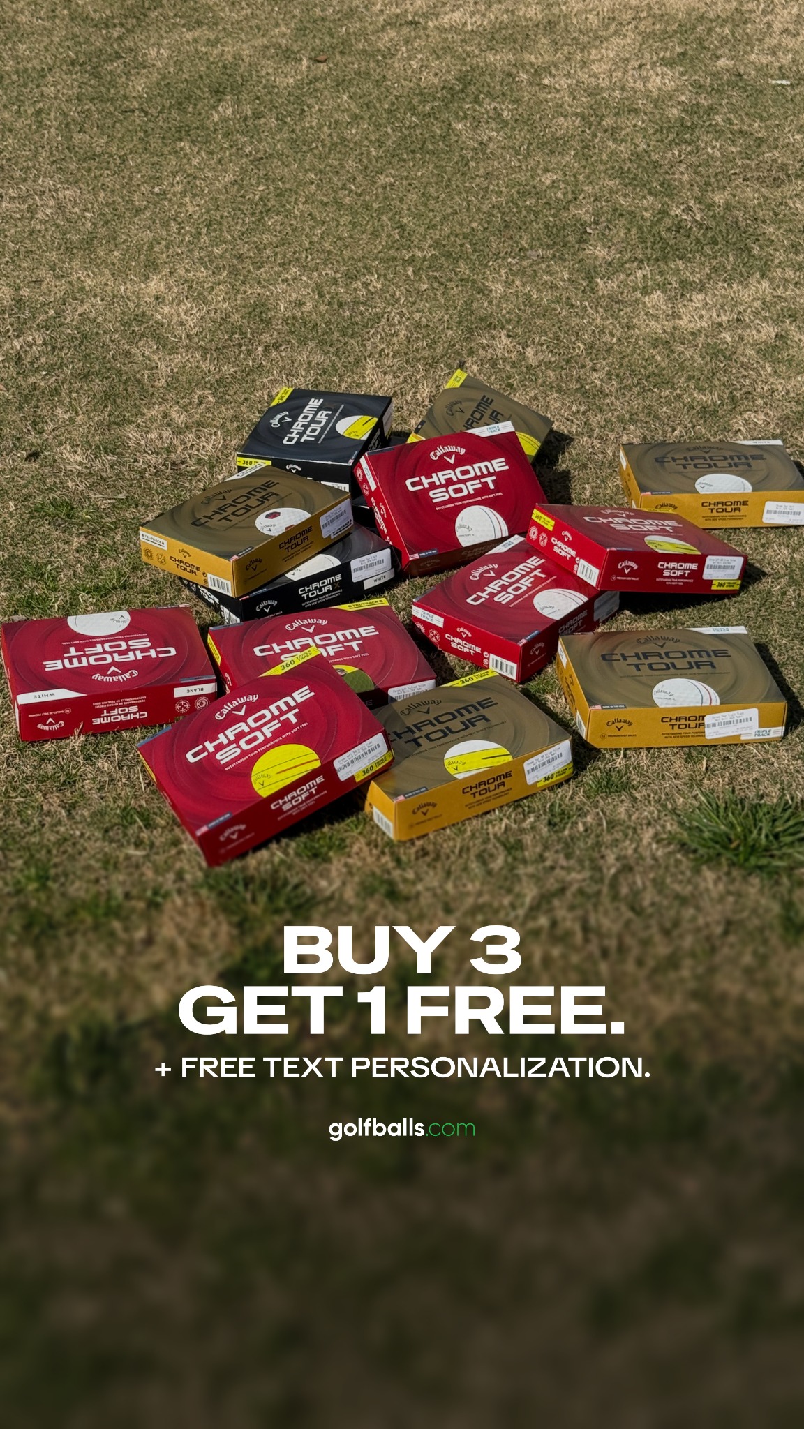 Golfballs.com Facebook ad