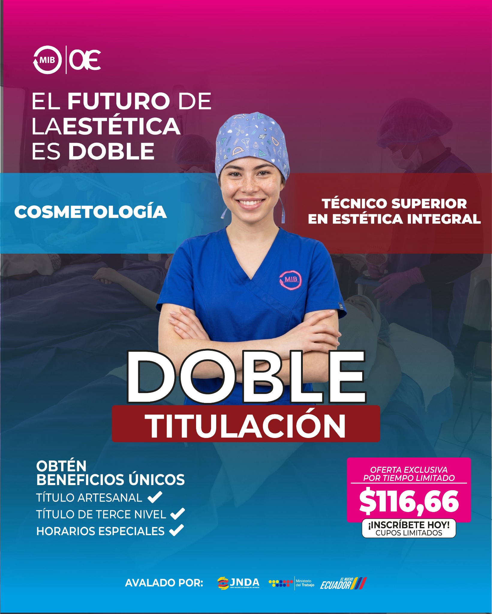 Instituto MIB Facebook ad from May 13, 2026