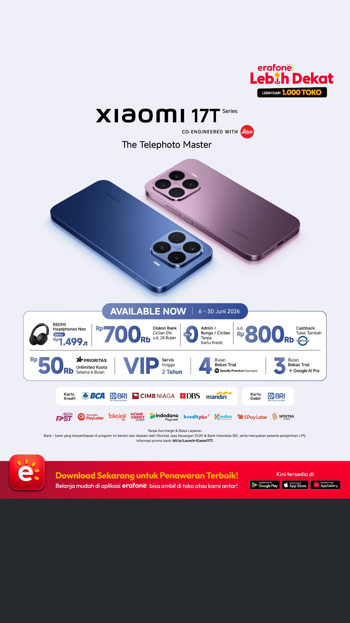 Erafone Facebook ad from Jul 1, 2026