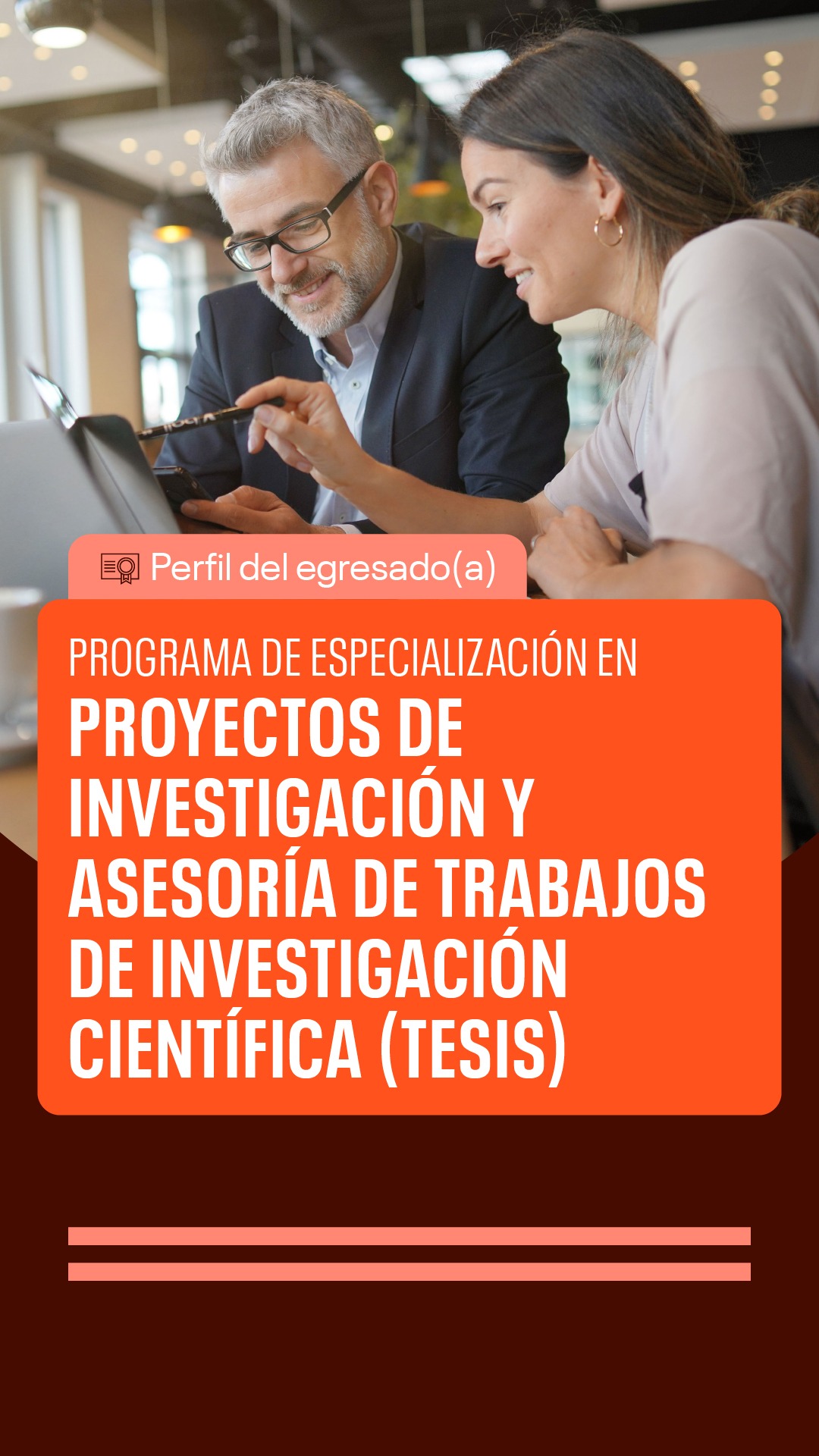 Universidad Continental Posgrado Facebook ad