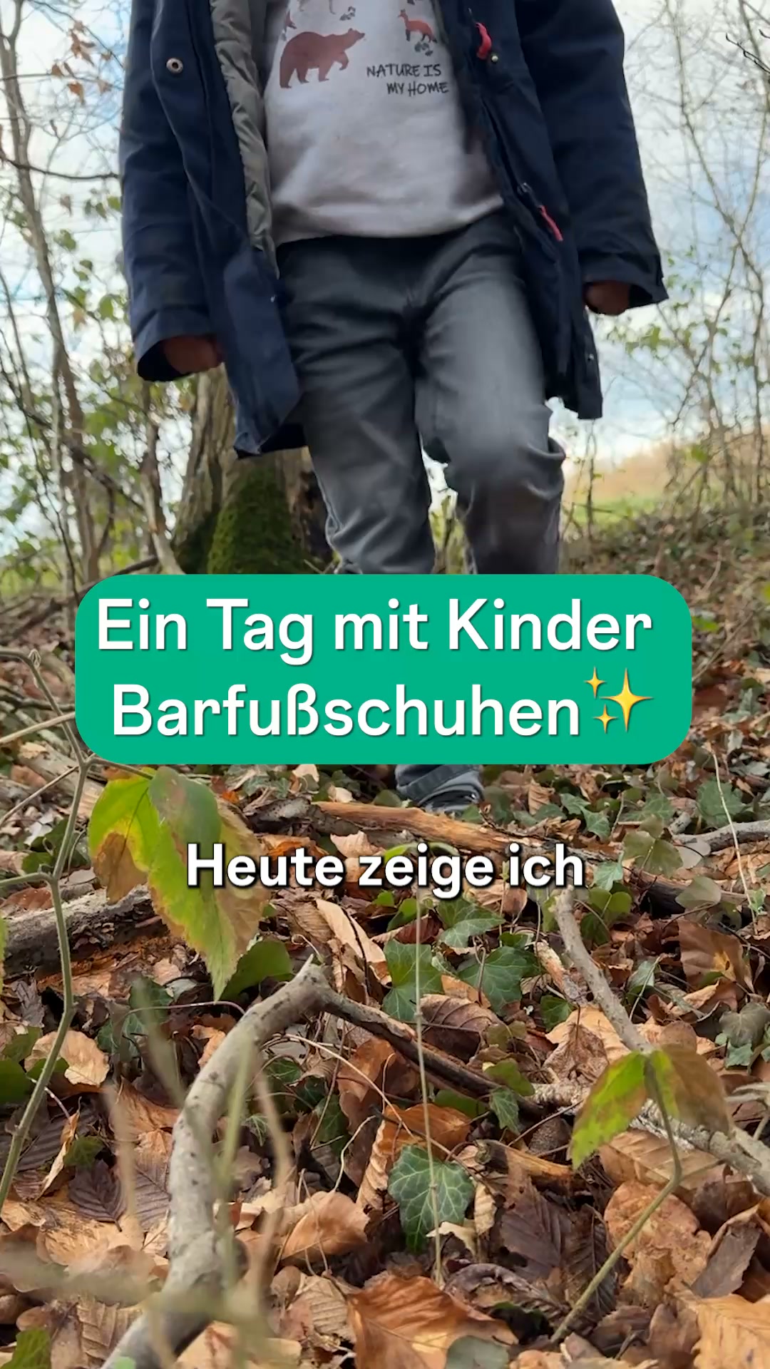 Freiluftkind Facebook ad: Die Schuhe, die dein Kind lieben wird